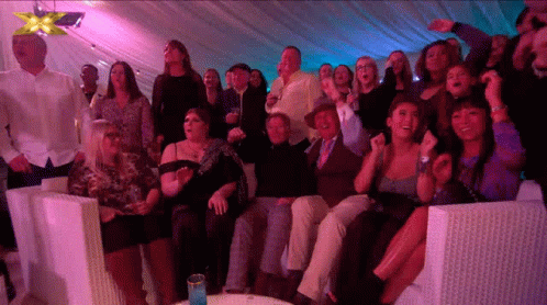 Cheering Support GIF - Cheering Support Singing Along GIFs