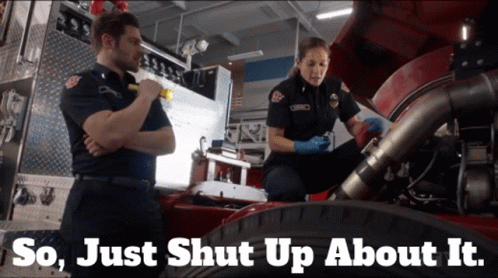 Station19 Andy Herrera GIF - Station19 Andy Herrera So Just Shut Up About It GIFs