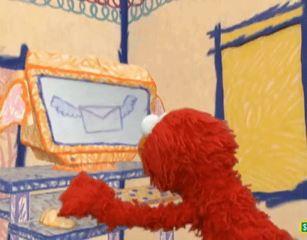 Sesame Street Elmo GIF - Sesame Street Elmo Mail GIFs