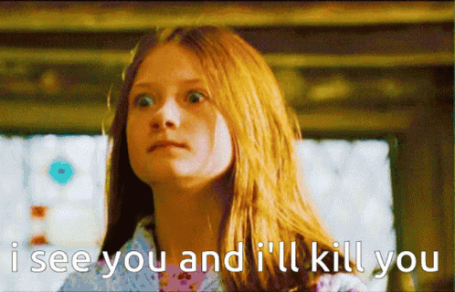Kill Ginny Weasley GIF - Kill Ginny Weasley Threat GIFs