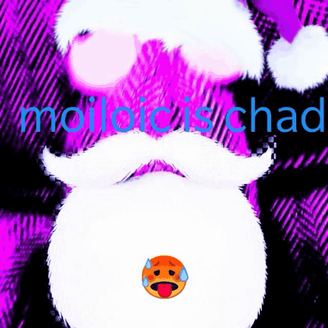 a picture of a man with a mustache and the name molloischad on the bottom