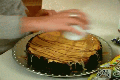 Chocolate Peanute Butter Cheese Cake GIF - Chocolate Peanut Butter GIFs