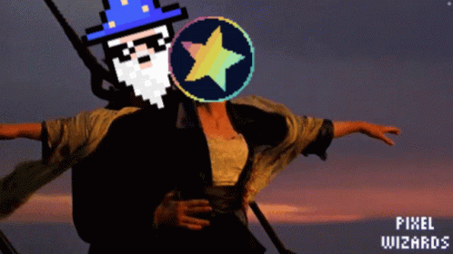 Pixel Wizards Stargaze GIF - Pixel Wizards Stargaze Titanic GIFs