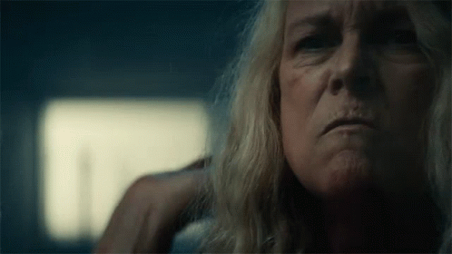 Angry Jamie Lee Curtis GIF - Angry Jamie Lee Curtis Laurie Strode GIFs