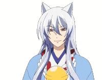 a person with a cat ear giving a thumbs up