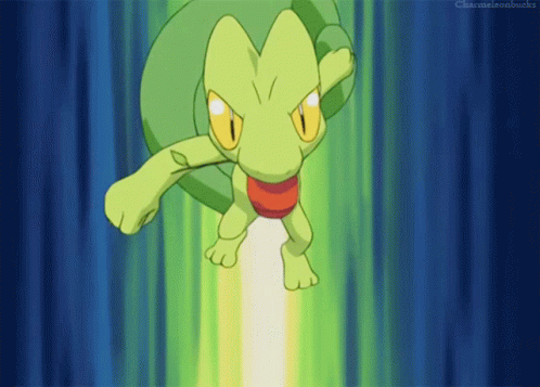 Treecko Pokémon Treecko GIF - Treecko Pokémon Treecko Pound GIFs