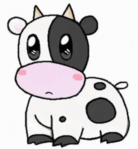 Cow Cute GIF - Cow Cute Ears GIFs