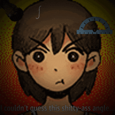 a drawing of a girl with a ruler and a math equation