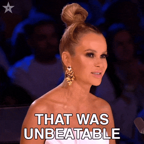 That Was Unbeatable Amanda Holden GIF - That Was Unbeatable Amanda Holden Britain'S Got Talent GIFs