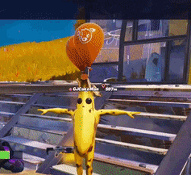 Peely Ascend GIF - Peely Ascend Fortnite GIFs