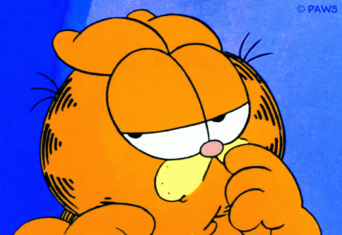 Thinking Garfield GIF - Thinking Garfield Hmm GIFs