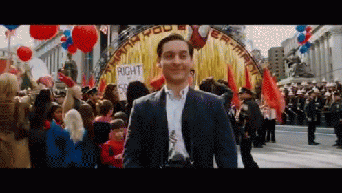 Toby Mcguire Dancing To Polka  GIF - Polka Toby Maguire Dancing GIFs