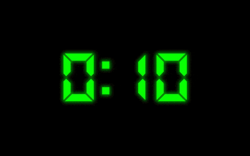 a digital clock displays the time of 8:08