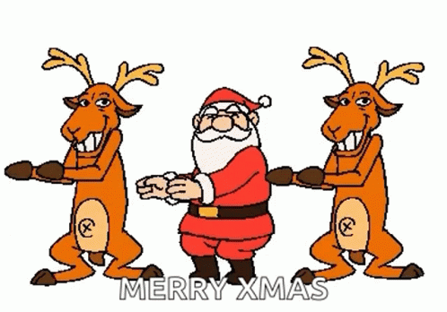 Merry Christmas Santa Claus GIF - Merry Christmas Santa Claus Dancing GIFs
