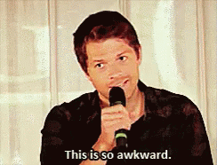 Supernatural Misha GIF - Supernatural Misha Awkward GIFs