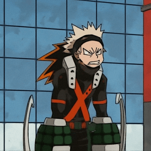 a cartoon character with an x on his chest stands in front of a wall