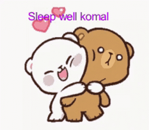 Sleep Well Komal GIF - Sleep Well Komal GIFs