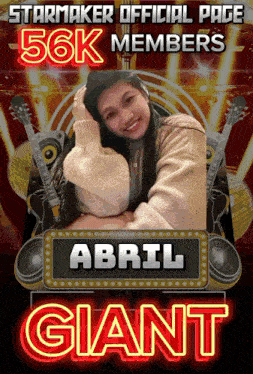 starmaker official page 56k members giant abril