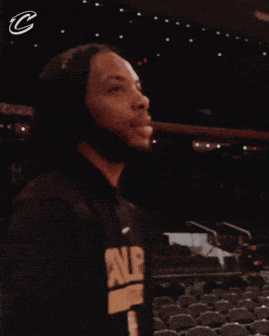 a person wearing a black shirt that says nba