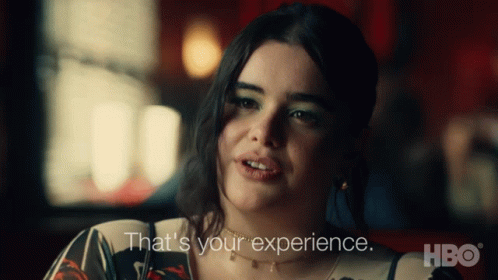 Thats Your Experience No I Think This Is The Experience GIF - Thats Your Experience No I Think This Is The Experience Kat Hernandez GIFs