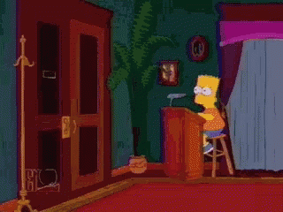 Simpsons Leaving GIF - Simpsons Leaving Bye GIFs