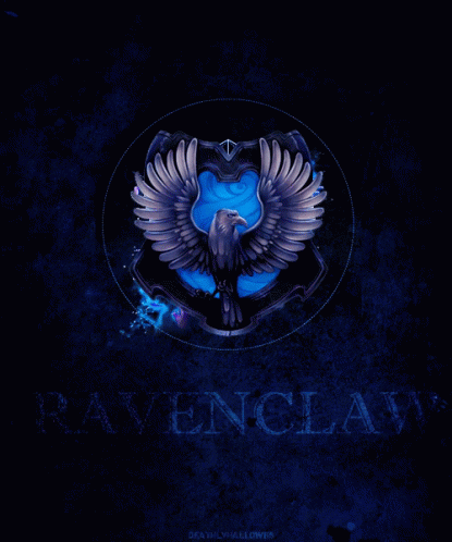 Harry Potter Ravenclaw GIF - Harry Potter Ravenclaw Flames GIFs