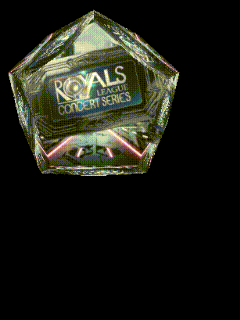 a bottle of royals ultimate concert series perfume is on fire