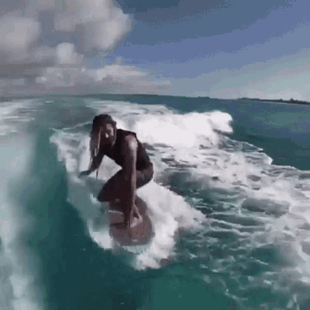 Surfing Surfer GIF - Surfing Surfer Hands Up GIFs