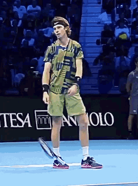Andrey Rublev Temper Tantrum GIF - Andrey Rublev Temper Tantrum Angry GIFs