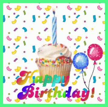 Cupcake Happy Birthday GIF - Cupcake Happy Birthday GIFs