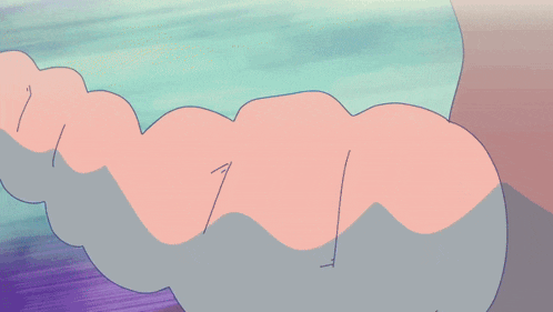 a cartoon character wearing a blue cape and yellow tie