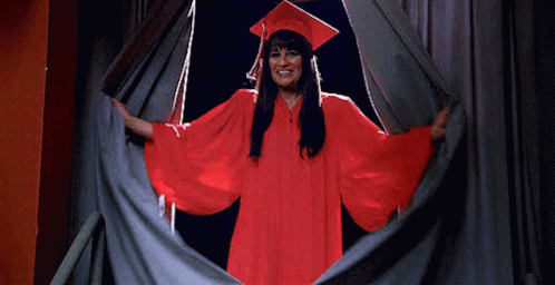 Glee Rachel Berry GIF - Glee Rachel Berry Graduation GIFs