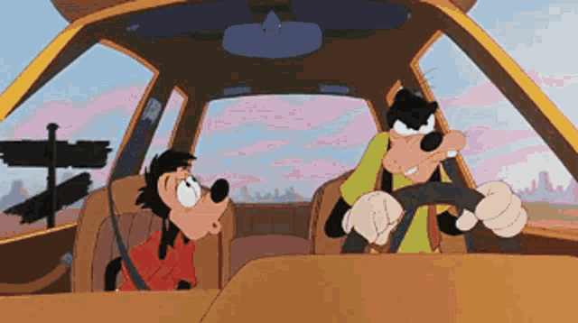 Goofy Movie Car GIF - Goofy Movie Car GIFs