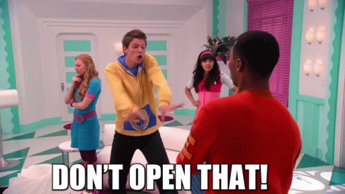 The Fresh Beat Band Dont Open That GIF - The Fresh Beat Band Dont Open That Dont Open It GIFs