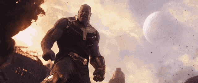 Thanos Avengers Endgame GIF - Thanos Avengers Endgame Moon GIFs