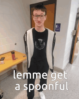 Persucetti Only A Spoonful GIF - Persucetti Only A Spoonful Lemme Get A Spoonful GIFs