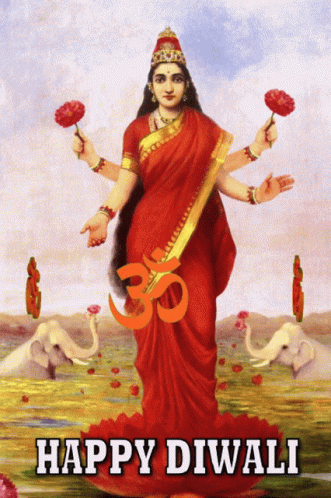 Happy Diwali Lakshmi GIF