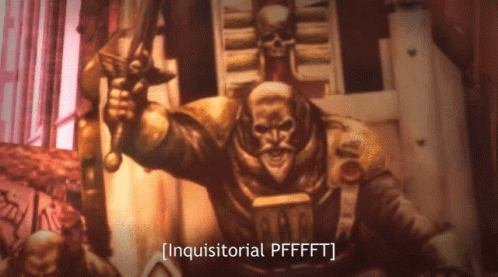 If The Emperor Had A Text To Speech Device Inquisitorial Pft GIF