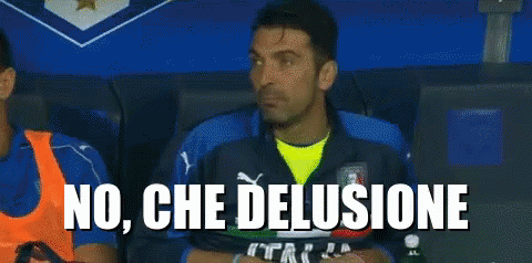 Gianluigi Buffon Nazionale Italiana Italia Che Delusione GIF - Disappointment Disappointed Italia GIFs
