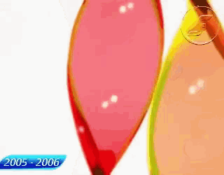 a drawing of two balloons with the year 2005 2006 on the bottom