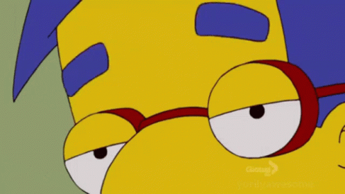 Milhouse Sopracciglia Milhouse Eyebrows GIF - Milhouse Sopracciglia Milhouse Milhouse Eyebrows GIFs