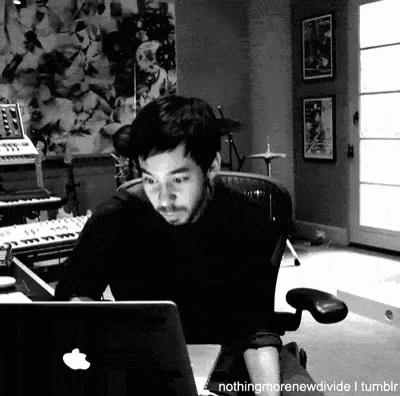 Mike Shinoda Studio GIF - Mike Shinoda Studio Linkin Park GIFs