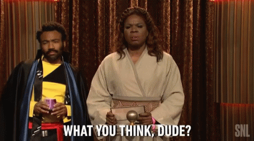 What Do You Think Donald Glover GIF - What Do You Think Donald Glover Leslie Jones GIFs