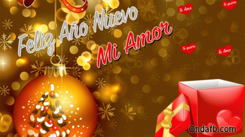 Feliz Ano Nuevo Mi Amor GIF - Feliz Ano Nuevo Mi Amor GIFs