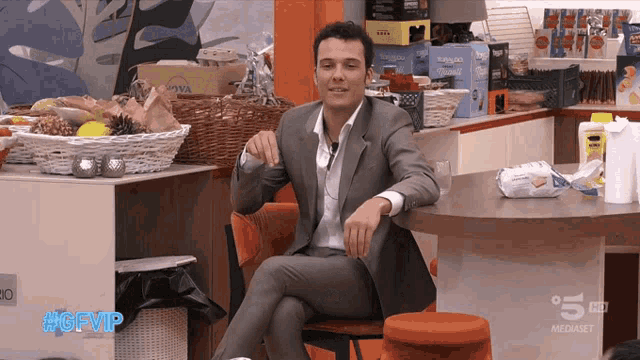 Edoardo Donnamaria Grande Fratello Vip GIF