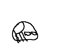 a black and white drawing of a person laying on the ground with a white background .