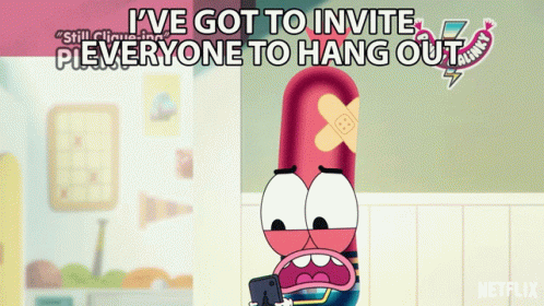 Ive Got Ot Invite Everyone To Hang Out Pinky GIF - Ive Got Ot Invite Everyone To Hang Out Pinky Pinky Malinky GIFs
