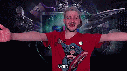 Câlin! GIF - Captain America Hug Smile GIFs