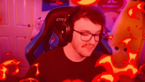 Gameboyluke This Is Fine GIF - Gameboyluke This Is Fine Fire GIFs
