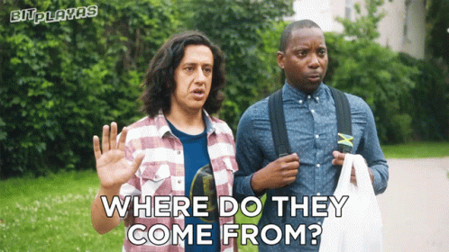Where Do They Come From Leon GIF - Where Do They Come From Leon Ahmed GIFs
